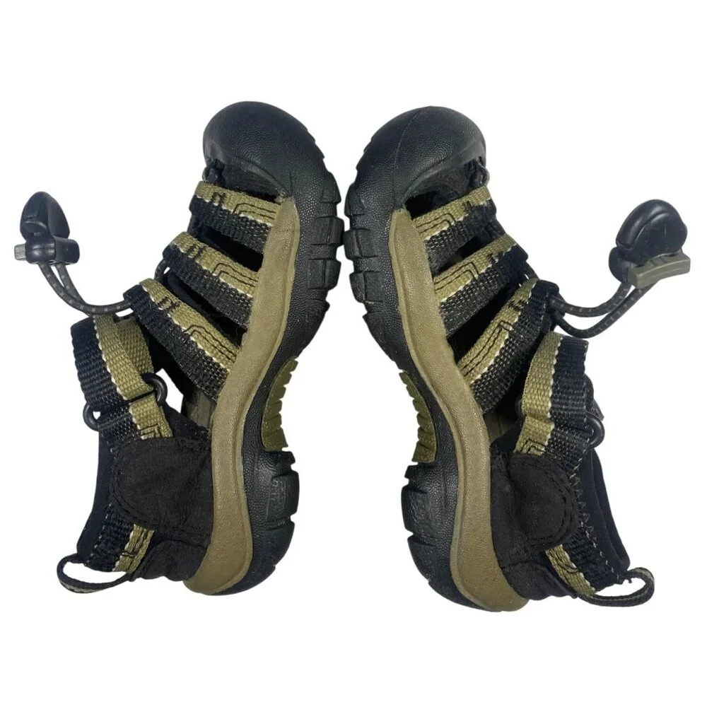 KEEN Kids Newport H2 Sandal Toddler Size 8 EU 25 Green EUC